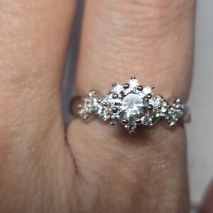 Sterling Silver CZ Ring